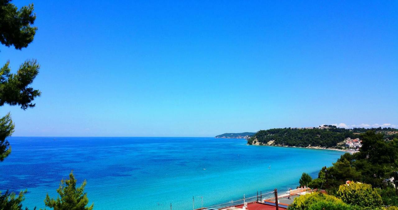 Siviri Azure Sea View By Luxlikehome Kültér fotó